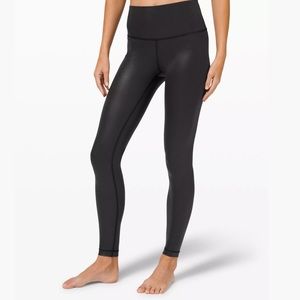 Lululemon Wunder Under HR Tight 28” Shine